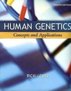 Human Genetics Concepts and Applications 8th Edition (Eighth Edition),Used