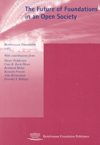 The Future of Foundations in an Open Society,Used