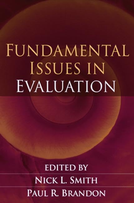 Fundamental Issues in Evaluation,Used
