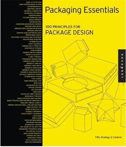 Packaging Essentials: 100 Design Principles for Creating Packages (Design Essentials),Used