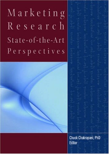 Marketing Research: StateoftheArt Perspectives,Used