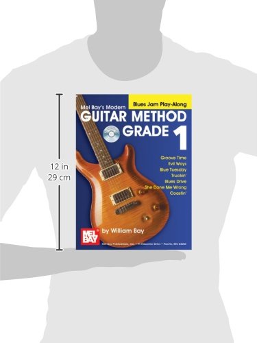 Modern Guitar Method Grade 1, Blues Jam PlayAlong (Modern Guitar Method (Mel Bay)),Used