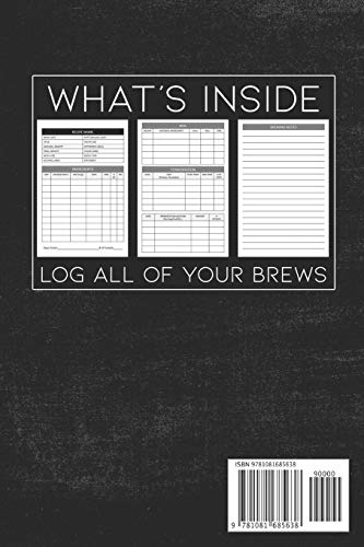 My Home Brew Log Book: Beer Brewing Log Notebook for Homebrewers,Used