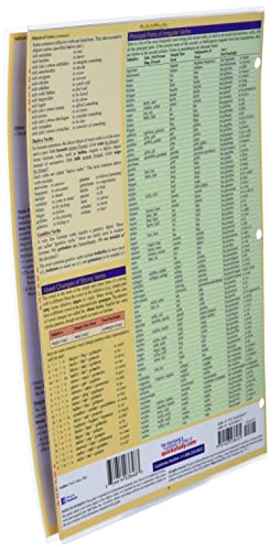 German Verbs (Quickstudy Language) (English And German Edition)