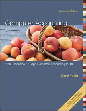 Computer Accounting With Peachtree By Sage Complete Accounting 2010,New
