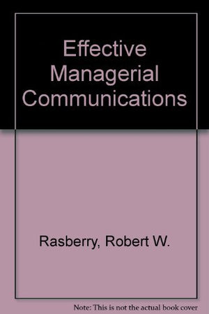 Effective Managerial Communication,Used