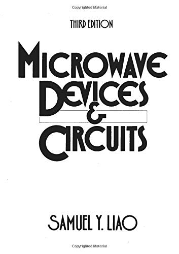 Microwave Devices And Circuits,New