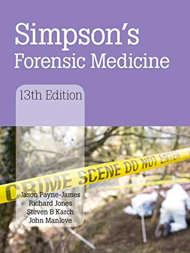Simpson'S Forensic Medicine
