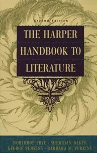Harper Handbook To Literature,Used