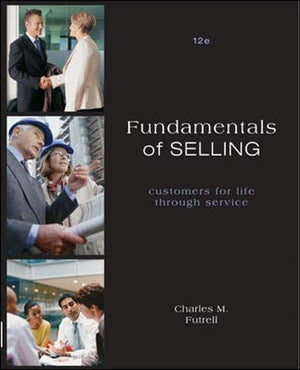 Fundamentals of Selling,New