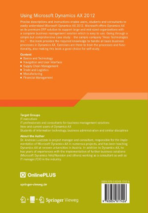 Using Microsoft Dynamics AX 2012 (Understanding It),Used