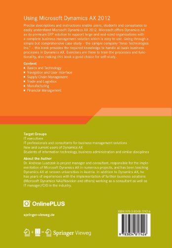 Using Microsoft Dynamics AX 2012 (Understanding It),Used