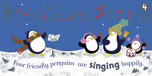 Five Christmas Penguins,Used