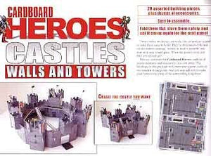 Cardboard Heroes Castles Walls & Towers,Used