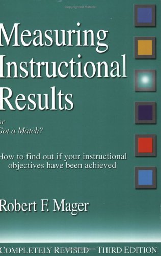 Measuring Instructional Results (The Mager SixPack),Used