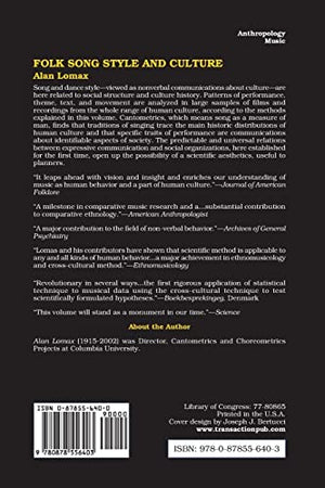 Folk Song Style and Culture,Used