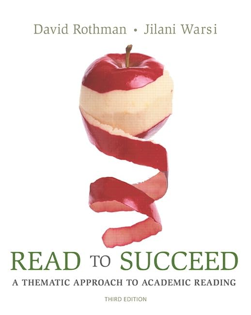 Read to Succeed: A Thematic Approach to Academic Reading,New