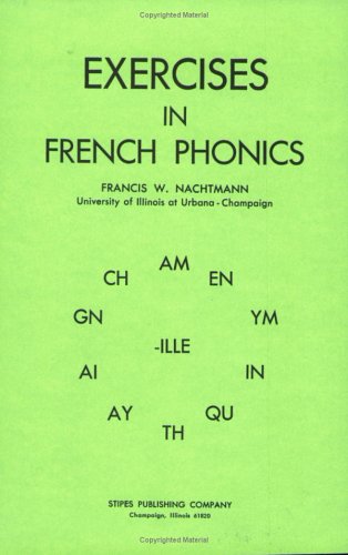 Exercises In French Phonics,New