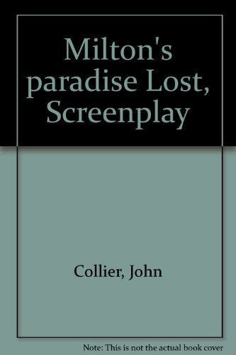 Milton's Paradise lost; screenplay for cinema of the mind,Used