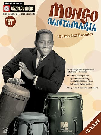 Mongo Santamaria: Jazz PlayAlong Volume 61 (Jazz Playalong, 61),Used
