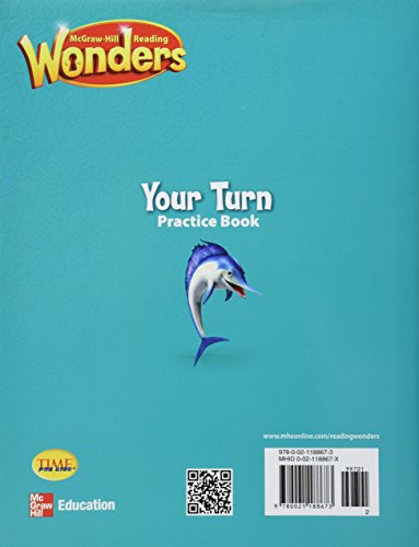 Reading Wonders, Grade 2, Your Turn Practice Book Grade 2 (ELEMENTARY CORE READING),Used