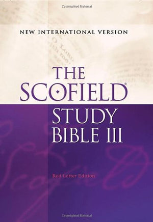 The Scofield Study Bible III, NIV,New