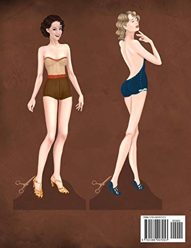 Dollys and Friends Originals 1930s Paper Dolls: Glamorous Thirties Vintage Fashion Paper Doll Collection (Dollys and Friends ORI,Used