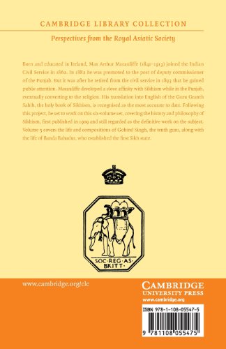 The Sikh Religion: Its Gurus, Sacred Writings and Authors (Cambridge Library Collection  Perspectives from the Royal Asiatic So,Used