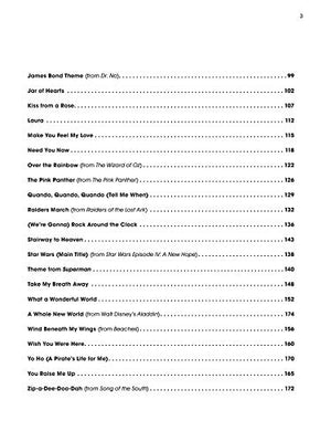 Pop & Movie Hits A to Z: 45 Fun and Familiar Piano Arrangements (Easy Piano),Used