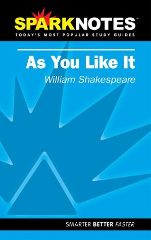 As You Like It (SparkNotes Literature Guide) (SparkNotes Literature Guide Series),Used