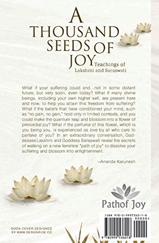 A Thousand Seeds Of Joy: Teachings Of Lakshmi And Saraswati (Ascended Goddesses Series),New