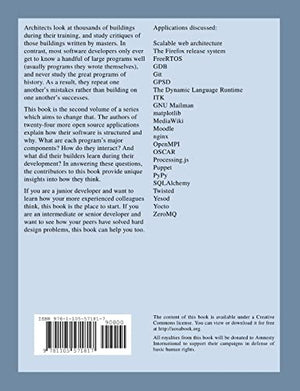The Architecture of Open Source Applications, Volume II,Used