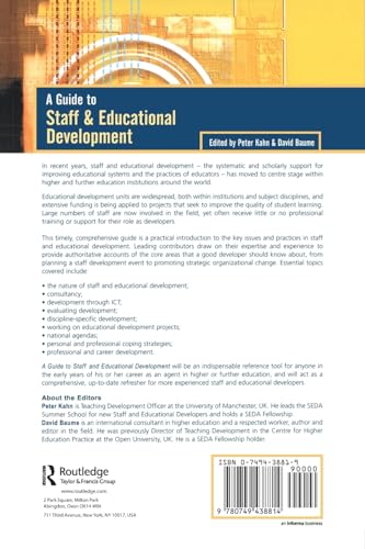 A Guide to Staff & Educational Development (SEDA Series),Used