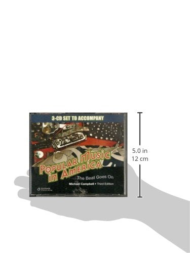 3CD Set for Campbells Popular Music in America: And The Beat Goes On, 3rd,Used