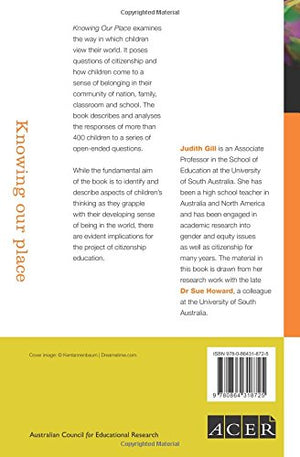 Knowing Our Place: Children Talking about Power, Identity and Citizenship,Used