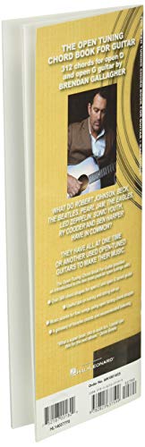 The Open Tuning Chord Book for Guitar: 312 Chords for Open D and Open G Guitar,Used