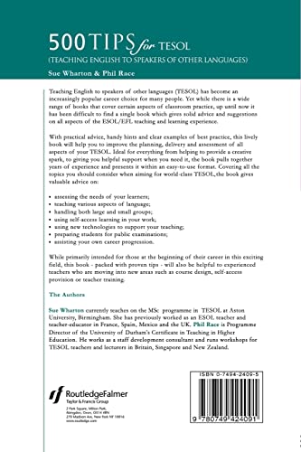 500 Tips For Tesol Teachers,Used
