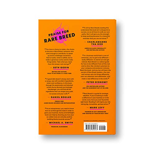 Rare Breed: A Guide To Success For The Defiant, Dangerous, And Different,New
