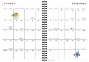 Marjolein Bastin Nature's Inspiration 2021 Monthly/Weekly Planner Calendar,Used