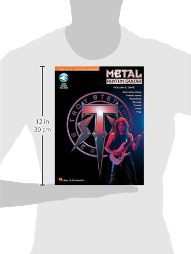 Metal Rhythm Guitar Vol. 1  Troy Stetina  Heavy Metal Guitar Method with Tabs and Online Audio  Rhythm Training for Beginners a,Used