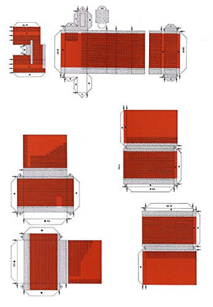 Cut & Assemble Frank Lloyd Wright'S Robie House: A Fullcolor Paper Model (Dover Children'S Activity Books),Used