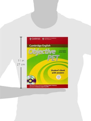 Objective PET Selfstudy Pack (Student's Book with answers with CDROM and Audio CDs(3)),Used