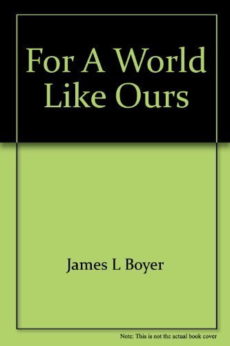 For a world like ours;: Studies in I Corinthians, (New Testament studies),Used