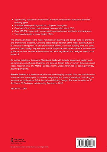 Metric Handbook: Planning and Design Data,Used