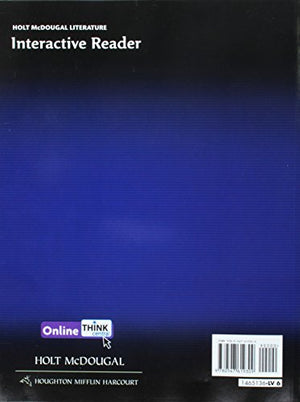 Holt McDougal Literature: Interactive Reader Grade 6,Used