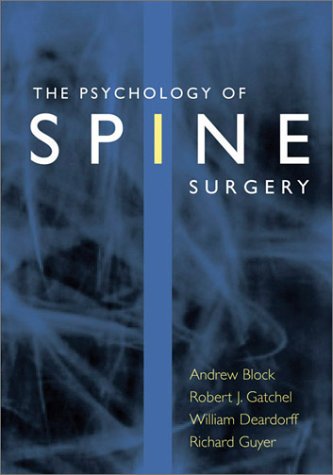 The Psychology of Spine Surgery,Used