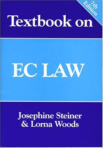 Textbook on EC Law,Used