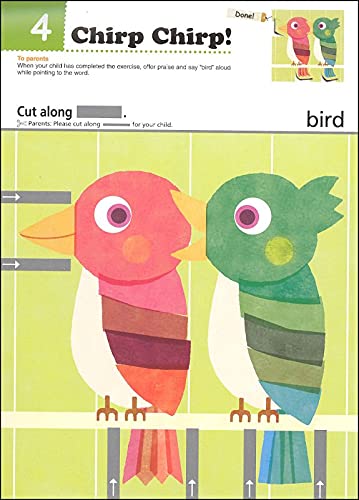 Let's Cut Paper: Amazing Animals (Kumon First Steps Workbooks),Used