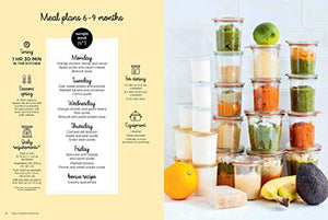Baby and Toddler Meal Prep Plan: Batch Cook a Week's Nutritious Meals in Under 2 Hours,Used