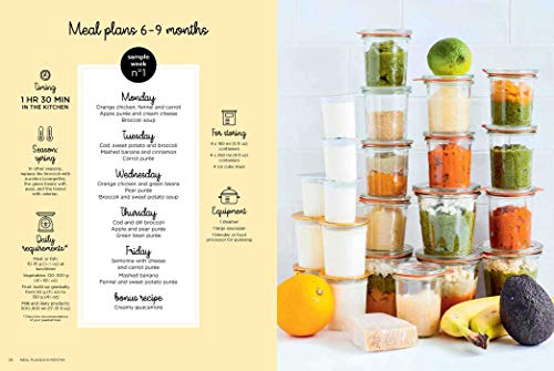 Baby and Toddler Meal Prep Plan: Batch Cook a Week's Nutritious Meals in Under 2 Hours,Used
